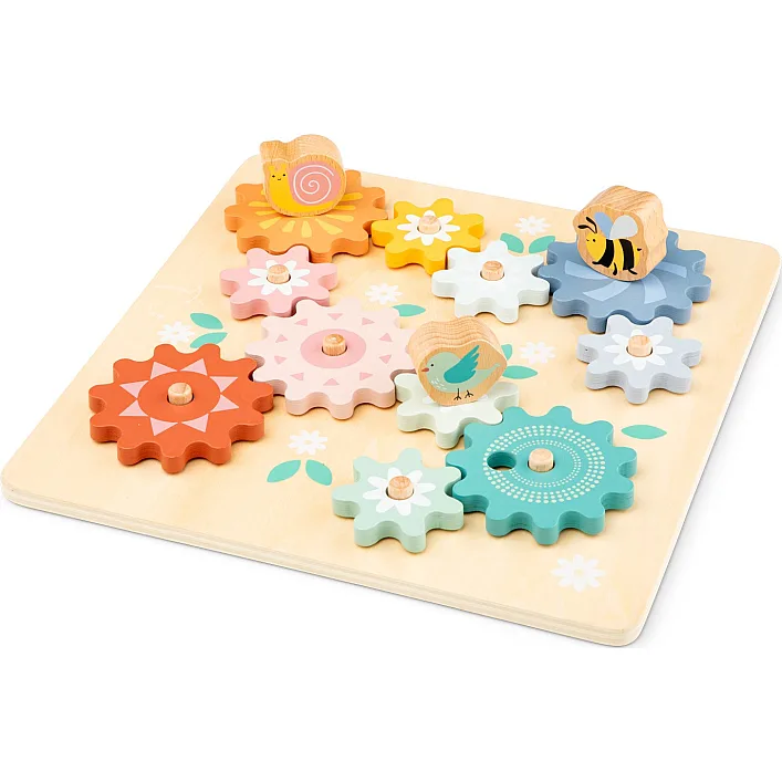 Головоломка с шестернями Сад, New Classic Toys (05242)