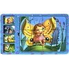 Деревянная настольная игра "Этапы развития бабочки" Ubumblebees (ПСФ017) PSF017 сортер-пазл