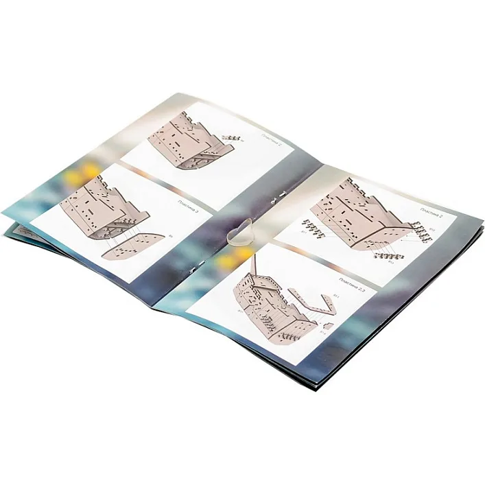 Деревянный 3D конструктор "Пиратский корабль" Puz-00928 р.34*27*9см PuzzleOk (Дер6228)