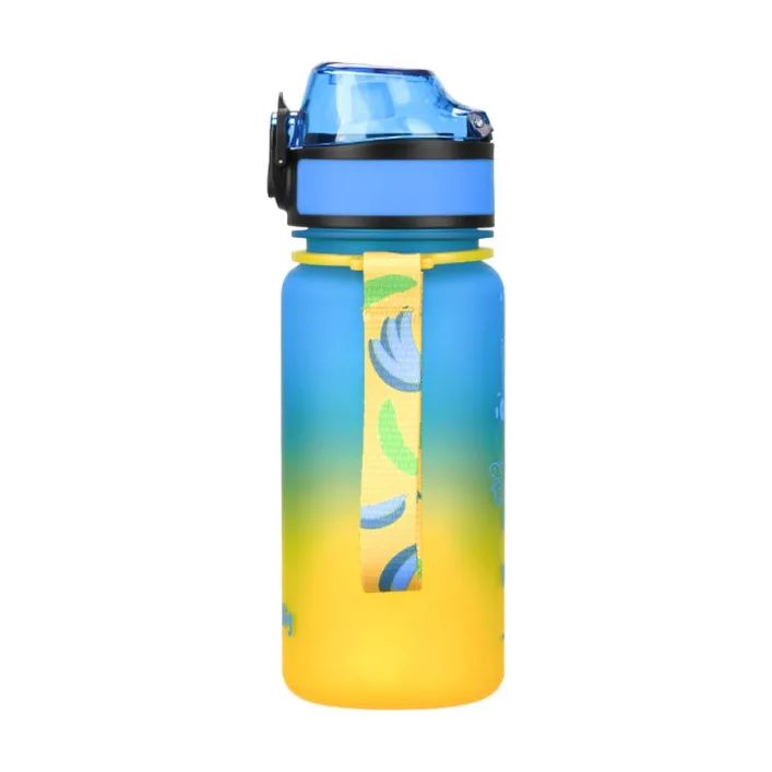 Детская бутылка для воды LittleBig UZSPACE 3020(Yellow-Blue) 350 мл, желто-голубая