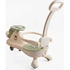 Каталка-толокарь JOY SJ-325-74 (6) колеса PU со светом, музыка и свет, защитный бампер, родительская ручка, в коробке