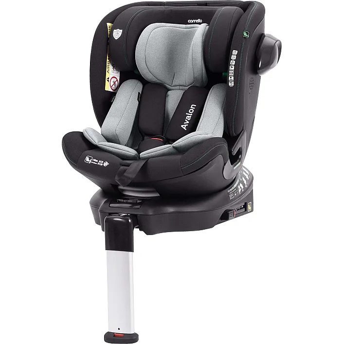 Автокресло CARRELLO Avalon (CRL-8805 Sky Grey) i-Size 40-150см ISOFIX, поворот, опор.стойка