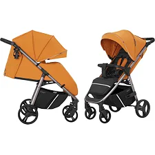 Прогулочная коляска CARRELLO Bravo CRL-8512/1 Tiger Orange (Вел7258)
