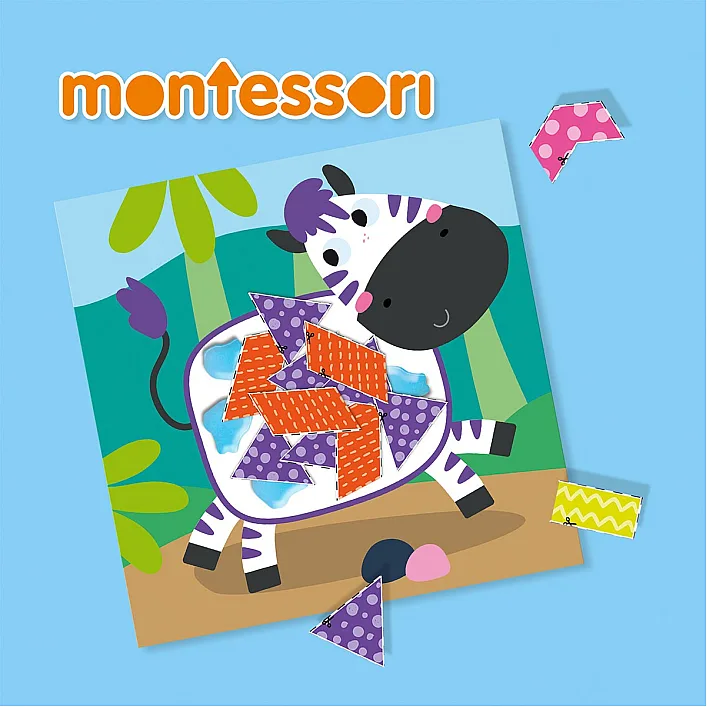 Набор для творчества серии Montessori – Вырезай с животными