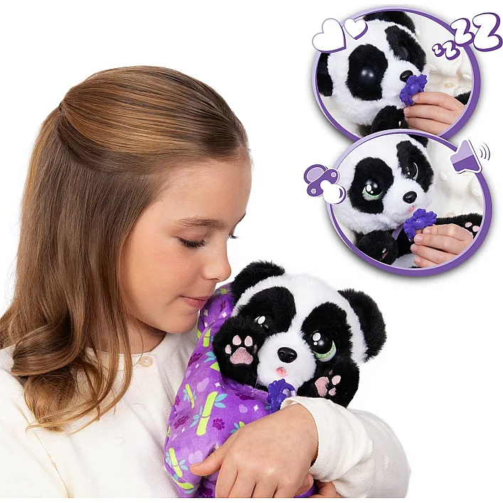 Інтерактивна іграшка BABY PAWS W3 – МАЛЮК ПАНДА (з аксес.)