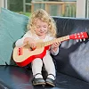 Детская гитара де люкс, New Classic Toys, красная, арт. 10300