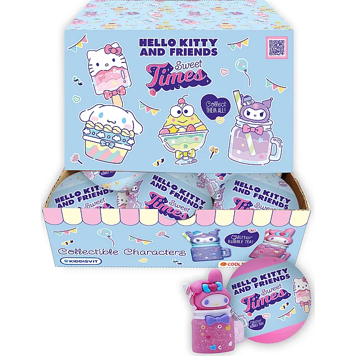Фігурка-сюрприз у кулі COOL THINGS серії "Hello Kitty" - КАВАЙНІ ДЕСЕРТИКИ (в ас.)