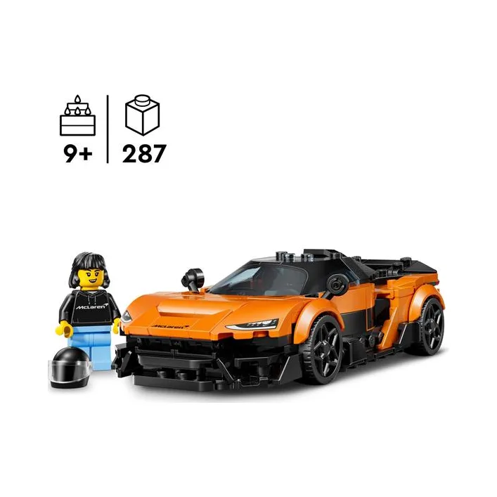 Конструктор LEGO Speed Champions McLaren W1 287 Деталей ( 77257 )