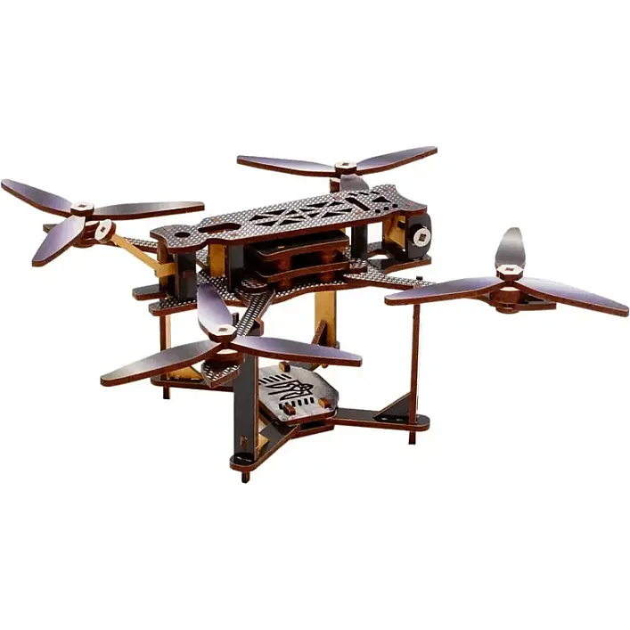 Деревянный 3D конструктор FPV Mini Puz-00953 PuzzleOk (Дер8766)