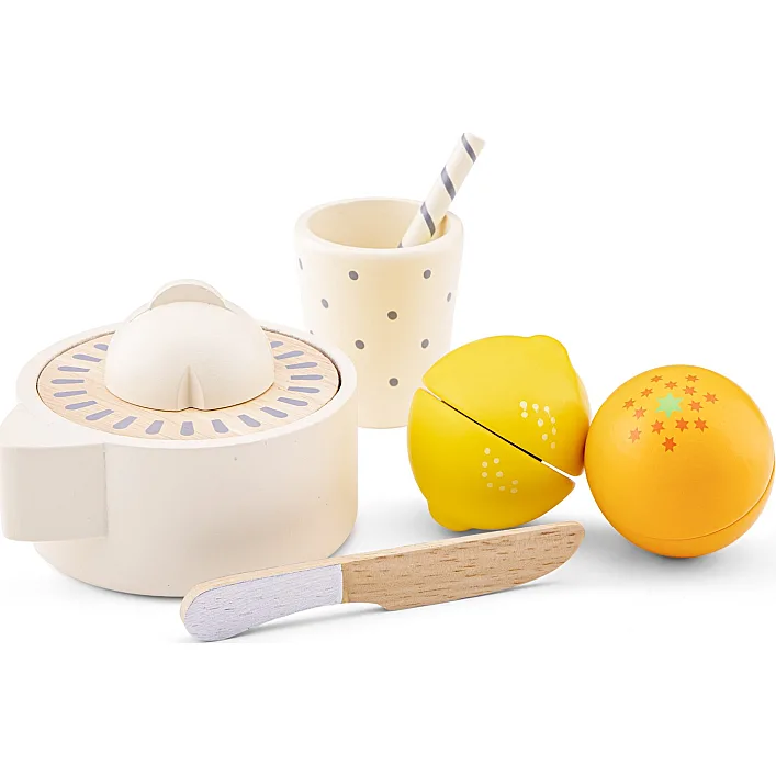 Игрушечный набор Соковыжималка с фруктами, New Classic Toys (07093)
