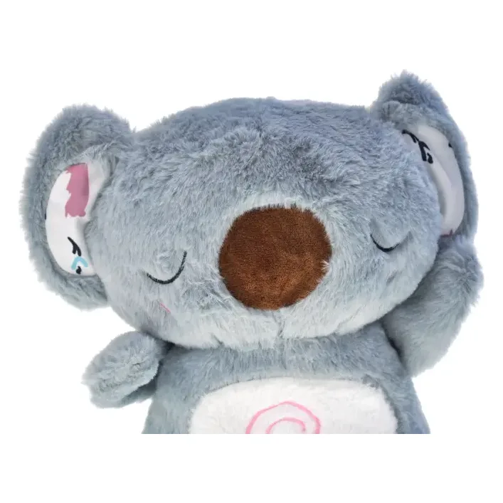 Ночник Коала с эффектом дыхания, на батарейках, 27см. (мяг8533)