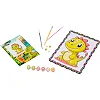 Картина по номерах "Динозаврик" дерев'яна, формат А4 Puz-22946 PuzzleOk (Нас6946)
