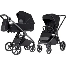 Коляска универсальная CARRELLO Omega CRL-6540/1 Cosmo Black (2in1) (Нем6394)