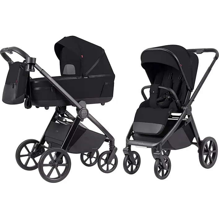 Коляска универсальная CARRELLO Omega CRL-6540/1 Cosmo Black (2in1) (Нем6394)