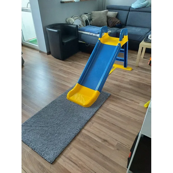 Горка для катания детей (синяя с желтыми вставками) 140 см 0140/03 DOLONI (Укр1403)