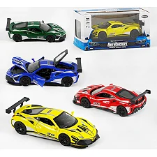 Машинка 10820 (48) "Авто Эксперт", 4 цвета, металлопластик, 1:32, звук, свет, инерция, подвижные элементы, в коробке, МИКС ВИДОВ