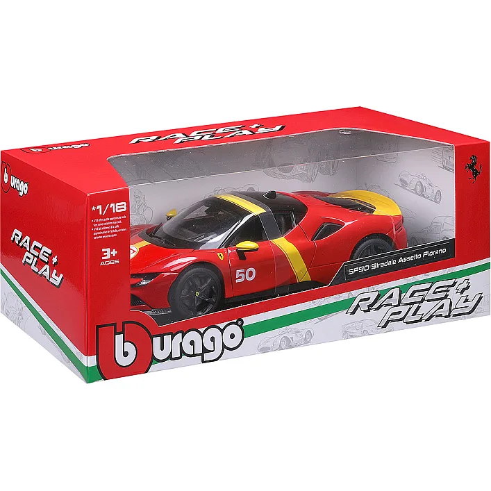 Автомодель серії "R&P" - FERRARI SF90 STRADALE ASSETTO FIORANO (1:18)