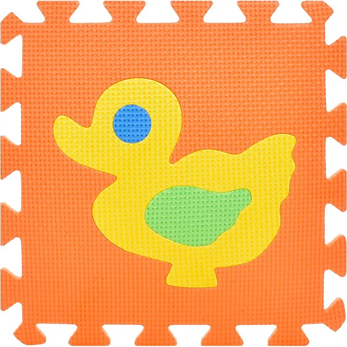 Дитячий килимок Мозаїка "Тварини" M 0376-1, 10 деталей, EVA, 30х30 см