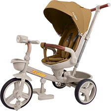 Детский Велосипед трехколесный TILLY FLASH (T-3812 ORANGE) складной руль
