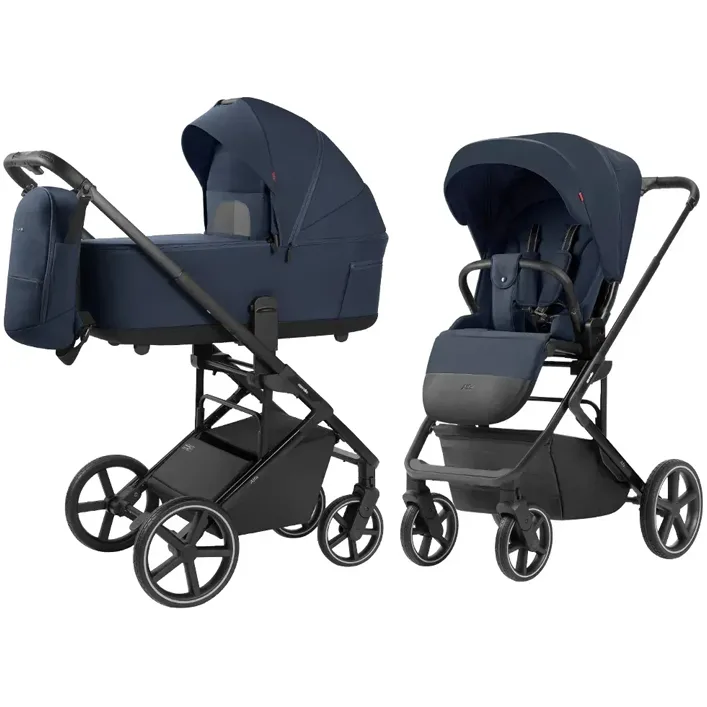 Коляска универсальная CARRELLO Alfa CRL-6522 (2in1) Denim Blue (Нем5639)