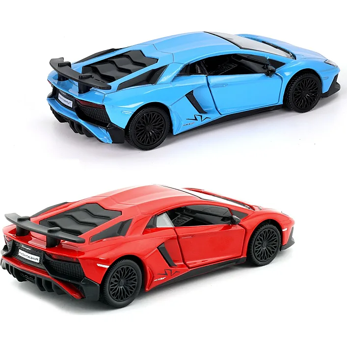 Автомодель - LAMBORGHINI AVENTADOR (червоний, синій)