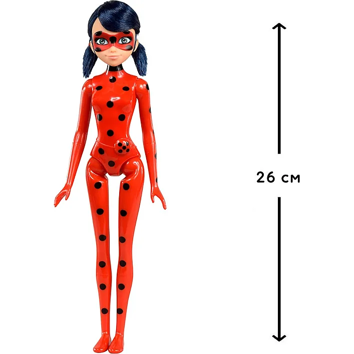 Кукла "ЛЕДИ БАГ И СУПЕР-КОТ" серии "Basic" - ЛЕДИ БАГ (26 cm) 50261 MIRACULOUS (Лял0261)