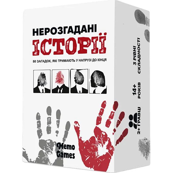 Карткова гра "Нерозгадані історії" 0031MG 50 загадок