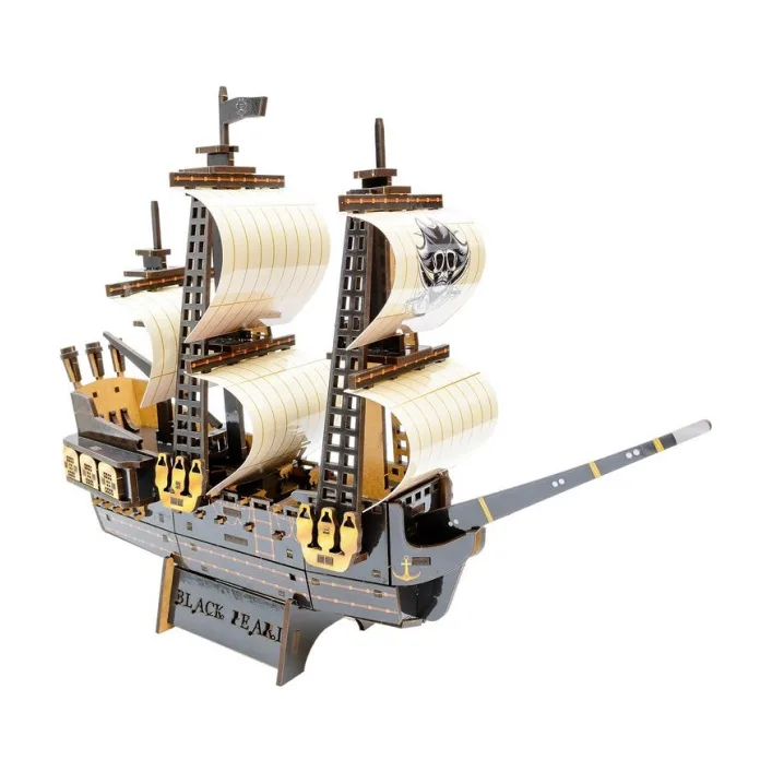 Деревянный 3D конструктор "Пиратский корабль" Puz-00928 р.34*27*9см PuzzleOk (Дер6228)