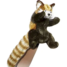 Мягкая игрушка на руку Красная Панда, серия Puppet, 20 см. высота, Hansa (4027)