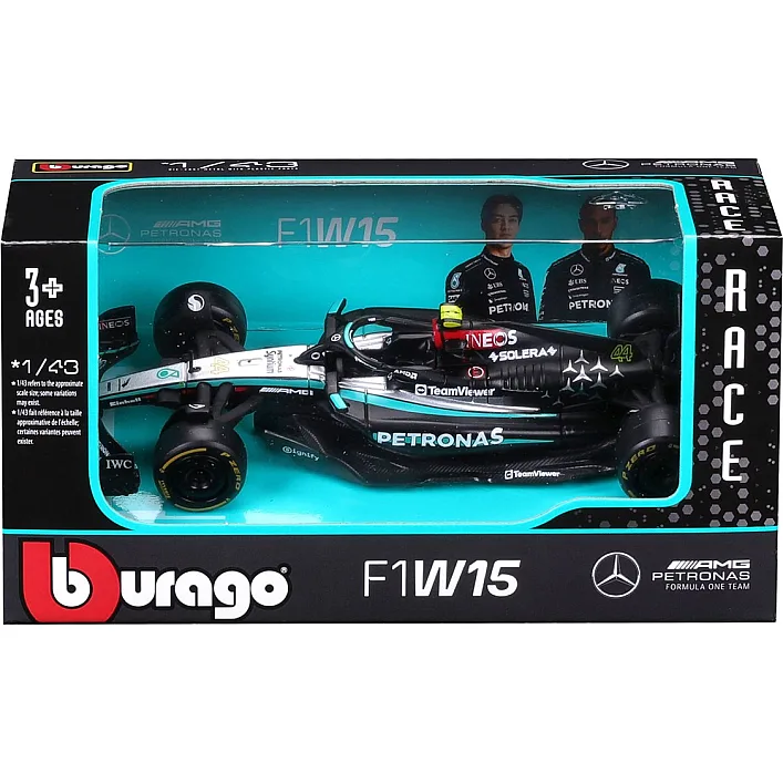 Автомодель - MERCEDES-AMG F1 W15 PERFORMANCE (2024) (1:43)