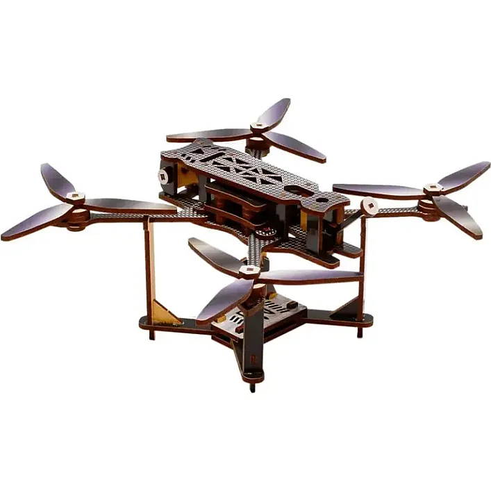 Деревянный 3D конструктор FPV Mini Puz-00953 PuzzleOk (Дер8766)