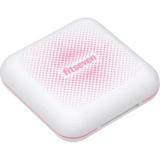 Кейс для капсул Fitseven UZSPACE TP005WP, белый с ромбами