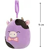 Мягкая игрушка на клипсе Squishmallows – Коровка Алекси