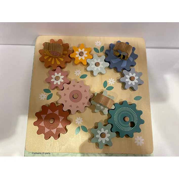 Головоломка с шестернями Сад, New Classic Toys (05242)