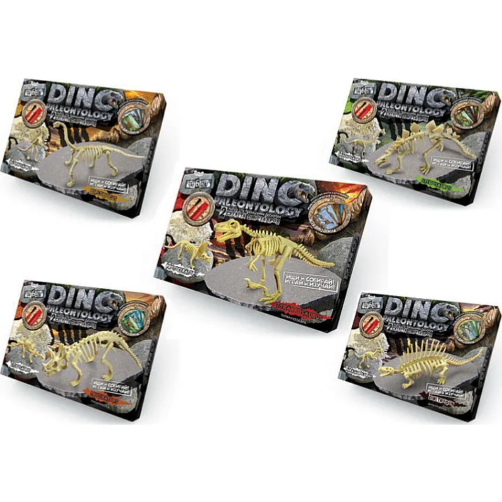 Набор для проведения раскопок (В) "DINO PALEONTOLOGY" DP-01-01,02,03,04,05 DANKO (Нас2242)
