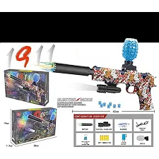 Пистолет G 940-3 D (36) аккумулятор 3.7 V, стреляющий орбизами, лазерный прицел, глушитель с подсветкой, магазин, защитные очки, орбизы, в коробке