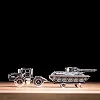 Колекційна модель-конструктор Metal Time Tractor Slobozhanets Трактор ХТЗ (MT074)
