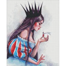 УЦЕНКА!!! Алмазная мозаика "Опасная красота" ©lesya_nedzelska_art AMO7418-UC 40х50 см