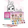 Набір для розпису по номерах для дітей "L.O.L. Surprise! Spring Bling Hops with Kittea" 40х40 см IDEYKA (Нас8674)