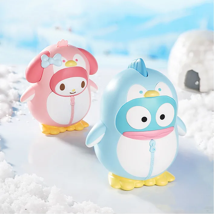 Механічна іграшка-сюрприз POP TOP SANRIO – БАЛ ПІНГВІНІВ (в ас.)