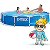 Бассейн каркасный 16в1 INTEX 28212, 366 x 76 см + машина для создания пузырей