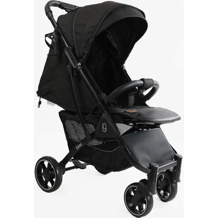 Тележка прогулочная детская "JOY" Livvi LV-08160 (1) рама алюминиевая, футкавер, подстаканник, телескопическая ручка, в коробке