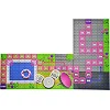 Конструктор "Block&Steps: Розовая Вилла" + ходилка и мемори игра 3в1, 124дет. QB300-206 qbee (Кон3296)