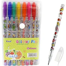 Набір гелевих ручок "Glitter pens" 8шт., PVC 528-8 (Кнц8757)