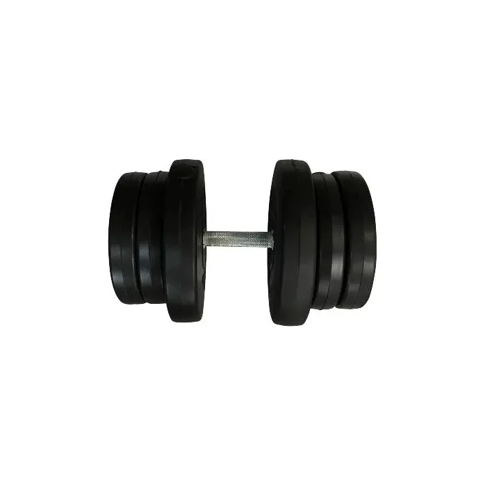 Гантель наборная композитная в пластиковой оболочке Rock Pro-R 21,5 кг NE-PL-R-021