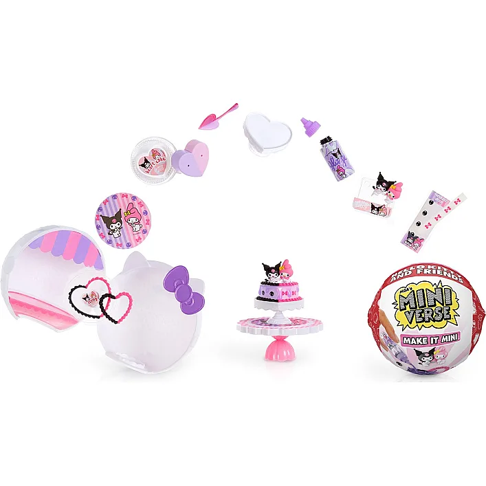 Игровой набор Miniverse серии Sanrio S2 – Создай стиль вместе с Хеллоу Китти и друзьями