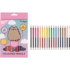 Карандаши цветные Yes 18/36 цветов Pusheen. Balloons 290751 (Кнц2989)