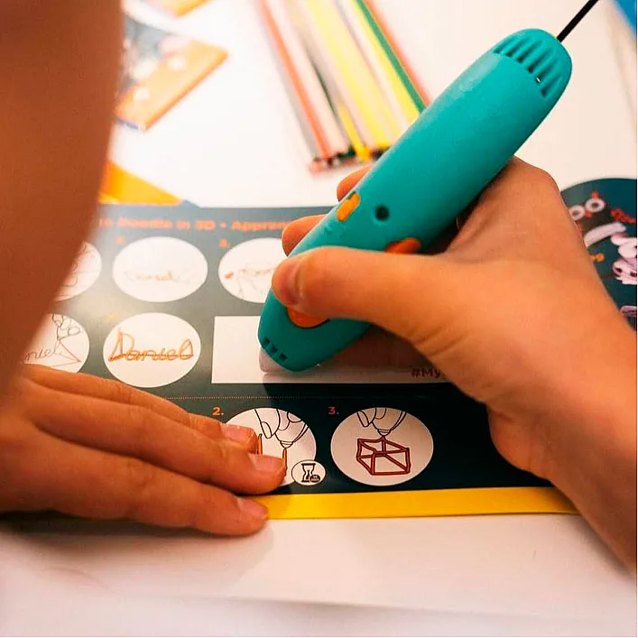 Набір стрижнів для 3D-ручки 3Doodler Start – МІКС (75 шт: зелений, жовтий, рожевий)