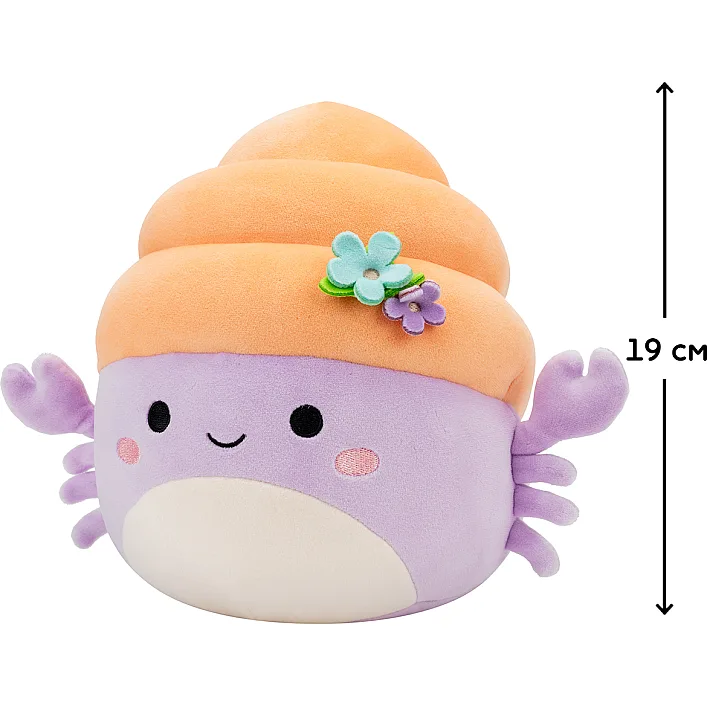 М'яка іграшка SQUISHMALLOWS – КРАБ-САМІТНИК АРКО (19 cm)