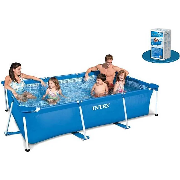 Intex Бассейн каркас 28271 NP (1) прямокутний, 6+років, об'єм води:2300л, розмір:260х160х65см,